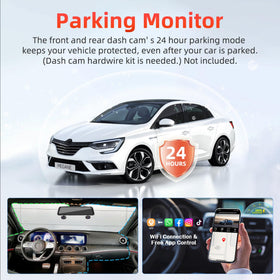 Zunfly G-sensor and loop recording protect important footage during collisions.