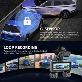 Zunfly G-sensor detects impacts and protects important clips.