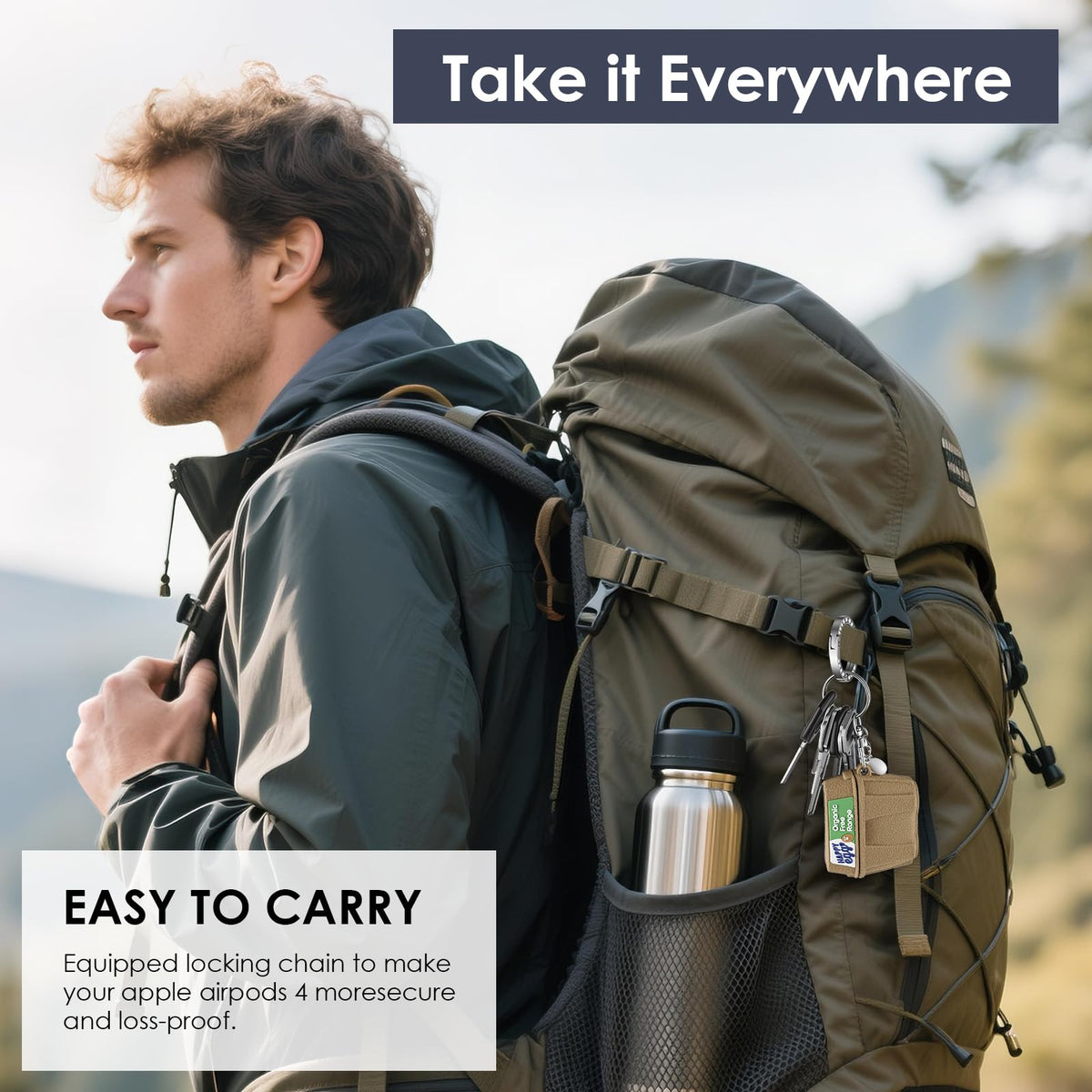 ZURCAS case in hand illustrating compact size and easy portability