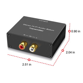 Ground-loop isolation feature reducing hum in long runs