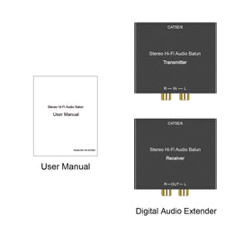 Plug-and-play installation with RCA connectors for ZUZONG balun kit
