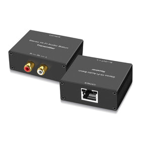 ZUZONG stereo balun transmitter for long-distance RCA audio over Cat5e/Cat6
