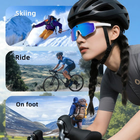 ZWJ sunglasses include onboard storage for media and notes.