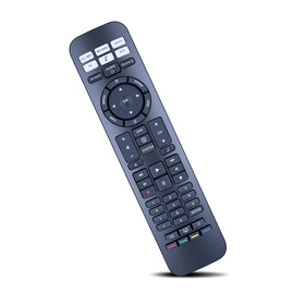 ZWP URC-15s front view showing full key layout and brand compatibility for easy control