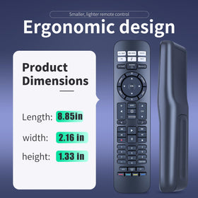 ZWP remote next to Bose CineMate illustrating compatibility and simplified setup