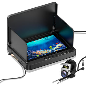 ZXBVSU underwater fishing camera with 5-inch screen for real-time viewing and smarter bait decisions.