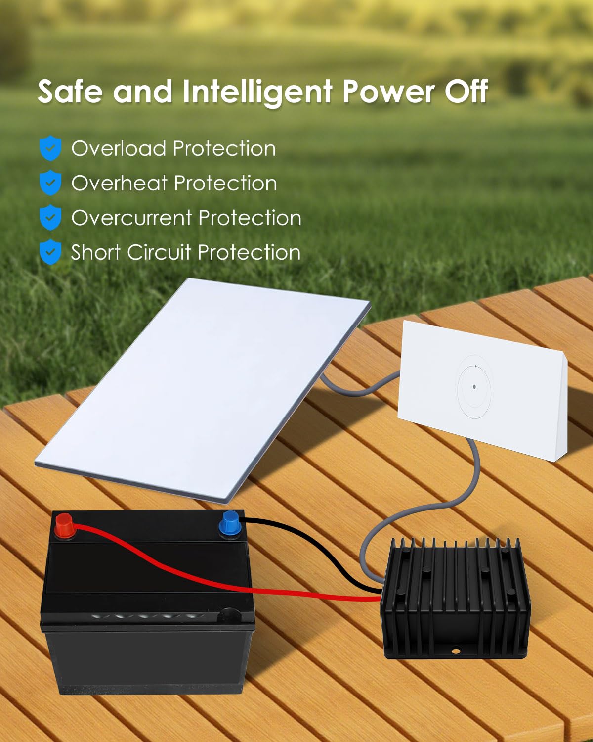 ZXWATC smart protection guards against overload and overheating.