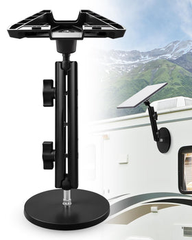 ZXWATC front view of mount showing magnetic base and metal frame, secure hold