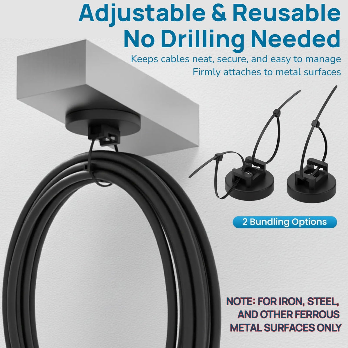 ZyCooom 360-degree rotation demo showing adjustable cable routing