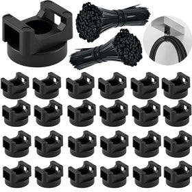 ZyCooom front packaging displaying full 225-piece cable tie kit for fast setup