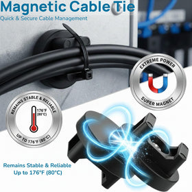 ZyCooom magnetic base close-up with rubber coating protecting surfaces