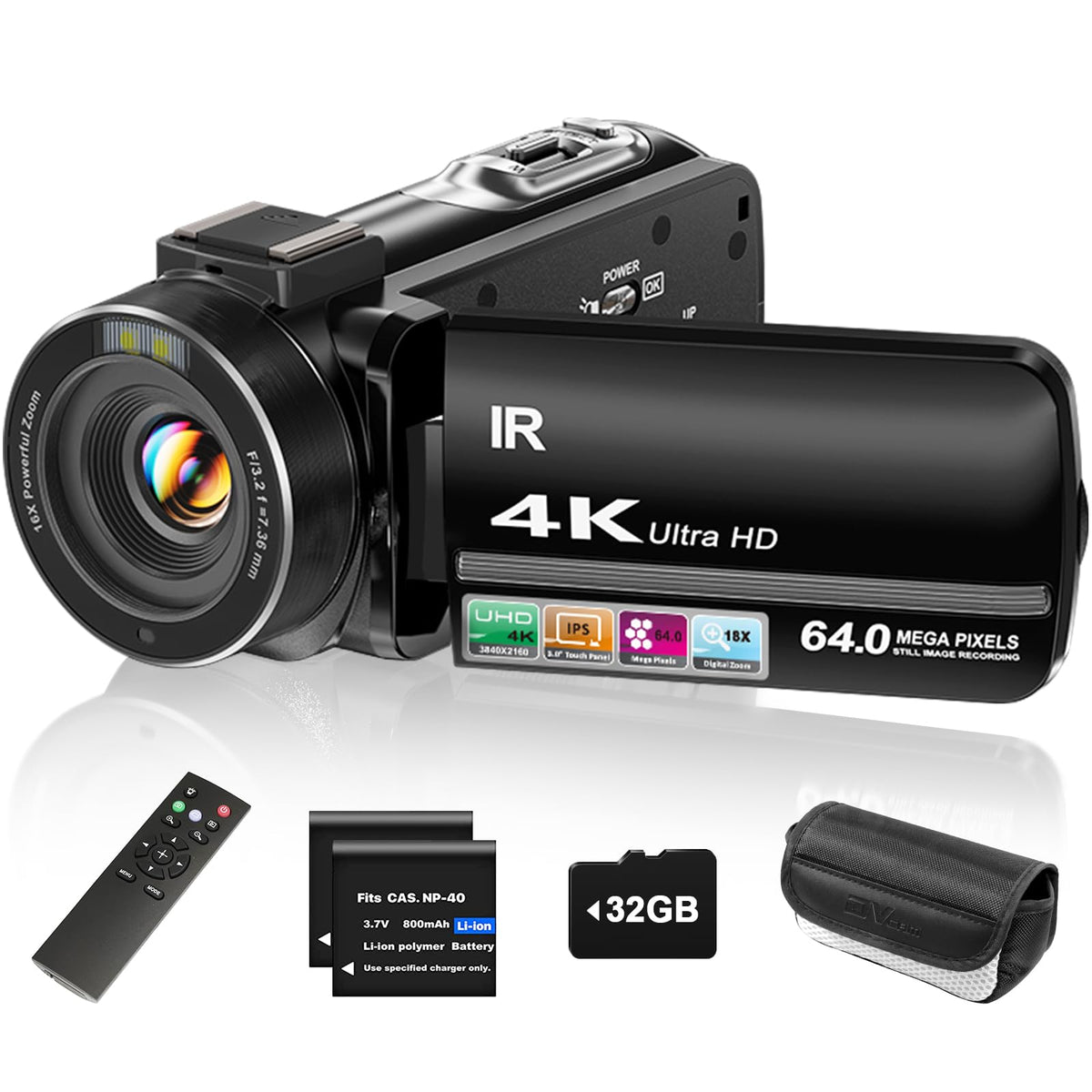 ZYDIIE 4K video camera delivers immersive footage for travel and family moments.