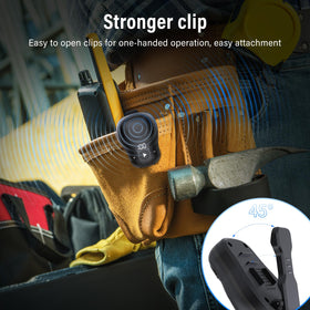 ZYHKON 18-hour battery keeps music going during workouts and hikes.
