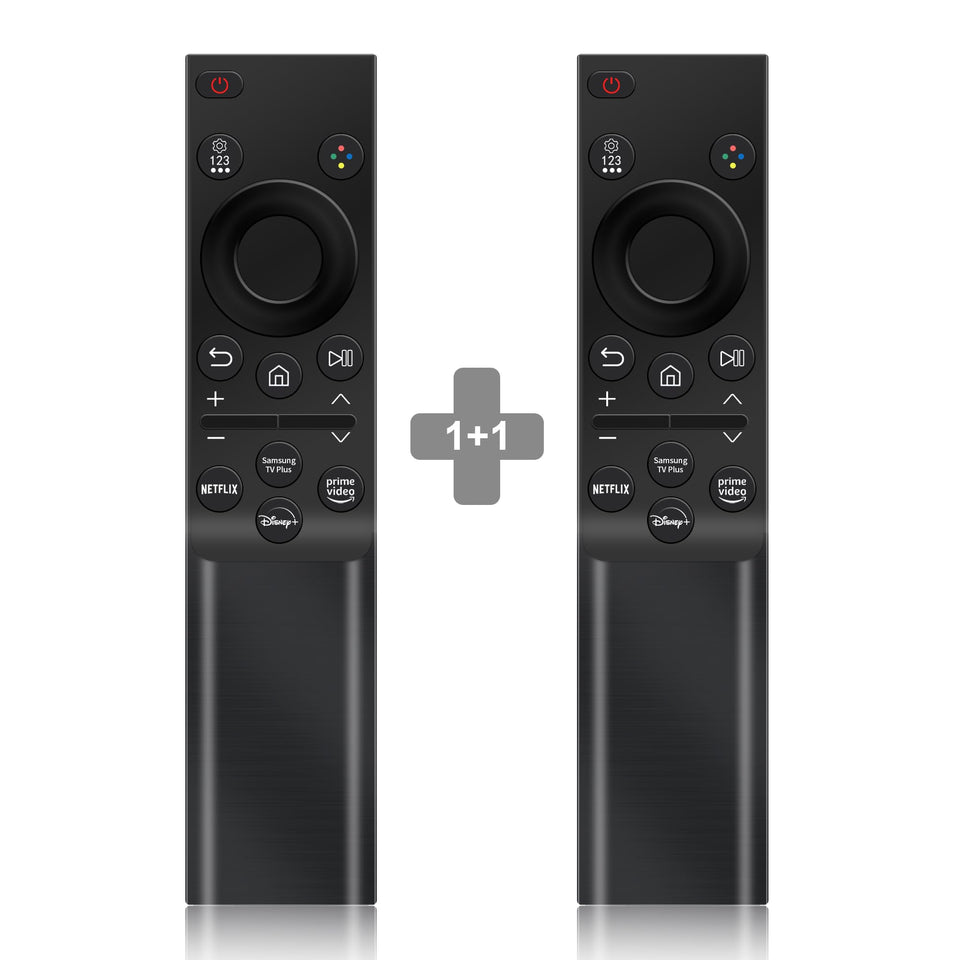 ZYK remote front view showing full button layout and quick access buttons