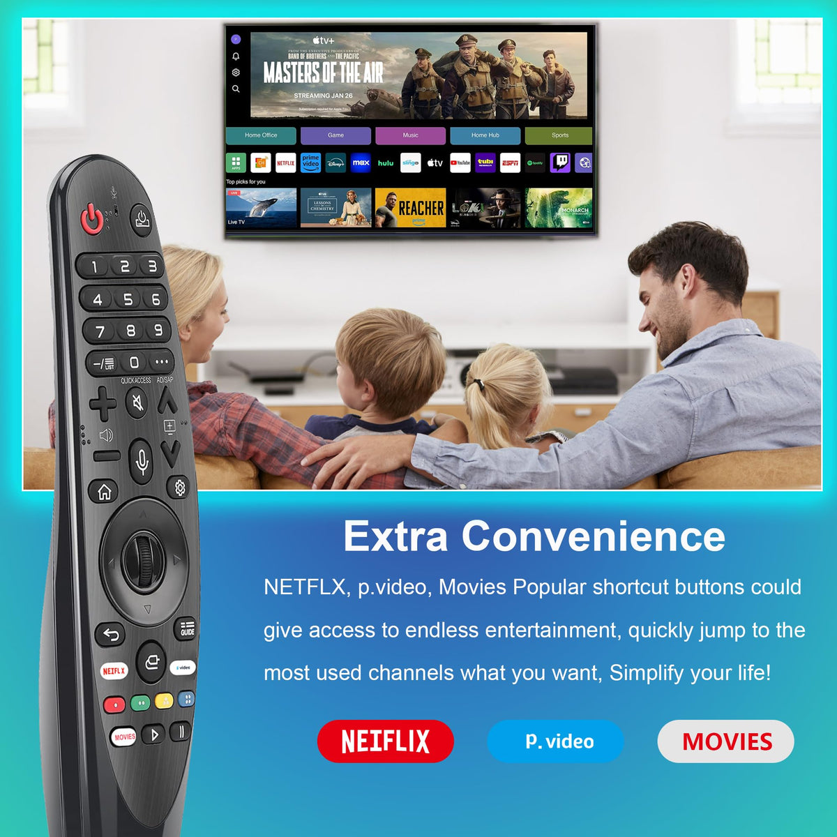 ZYK remote with box and contents indicating complete replacement package benefit