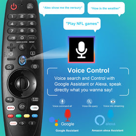 ZYK remote pointing at TV screen demonstrating accurate on-screen navigation