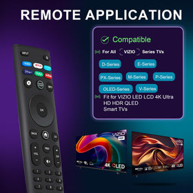 ZYK Replacement XRT140 remote side profile highlighting slim ergonomic design