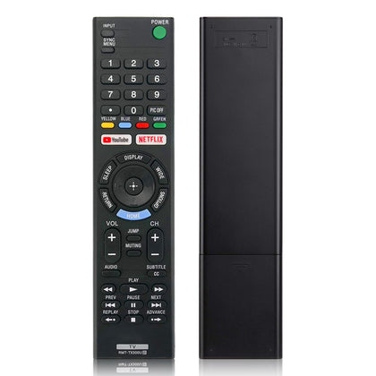 ZYK universal remote for Sony Bravia front view—ready to use straight out of the box.