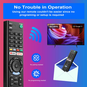 ZYK remote demonstrates long-range signal reaching up to 40 ft.