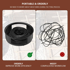 Zylaer rewind knob and double outlet closeup for ambidextrous, controlled winding