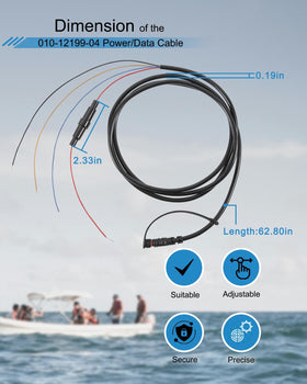 Zymurgoes six-foot length cable enables flexible mount placements.