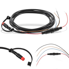 Zymurgoes 010-12199-04 power/data cable front view for Garmin devices.