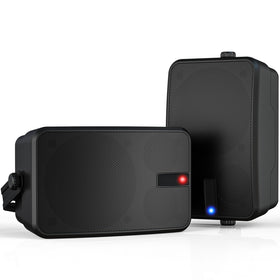 ZYUWM 400W outdoor speaker wall-mount front view delivers powerful patio sound