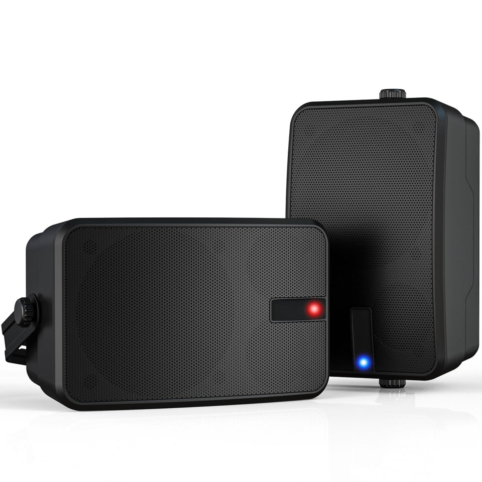 ZYUWM 400W outdoor speaker wall-mount front view delivers powerful patio sound