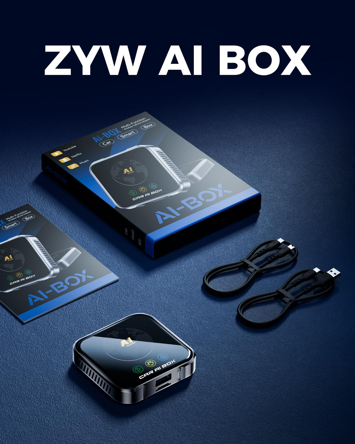 ZYW Magic AI Box plug-and-play setup for quick upgrade