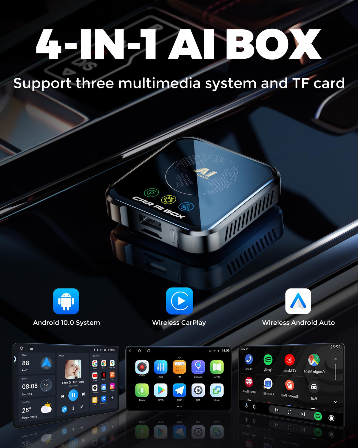 ZYW Magic AI Box with Wi-Fi 6 for smooth streaming