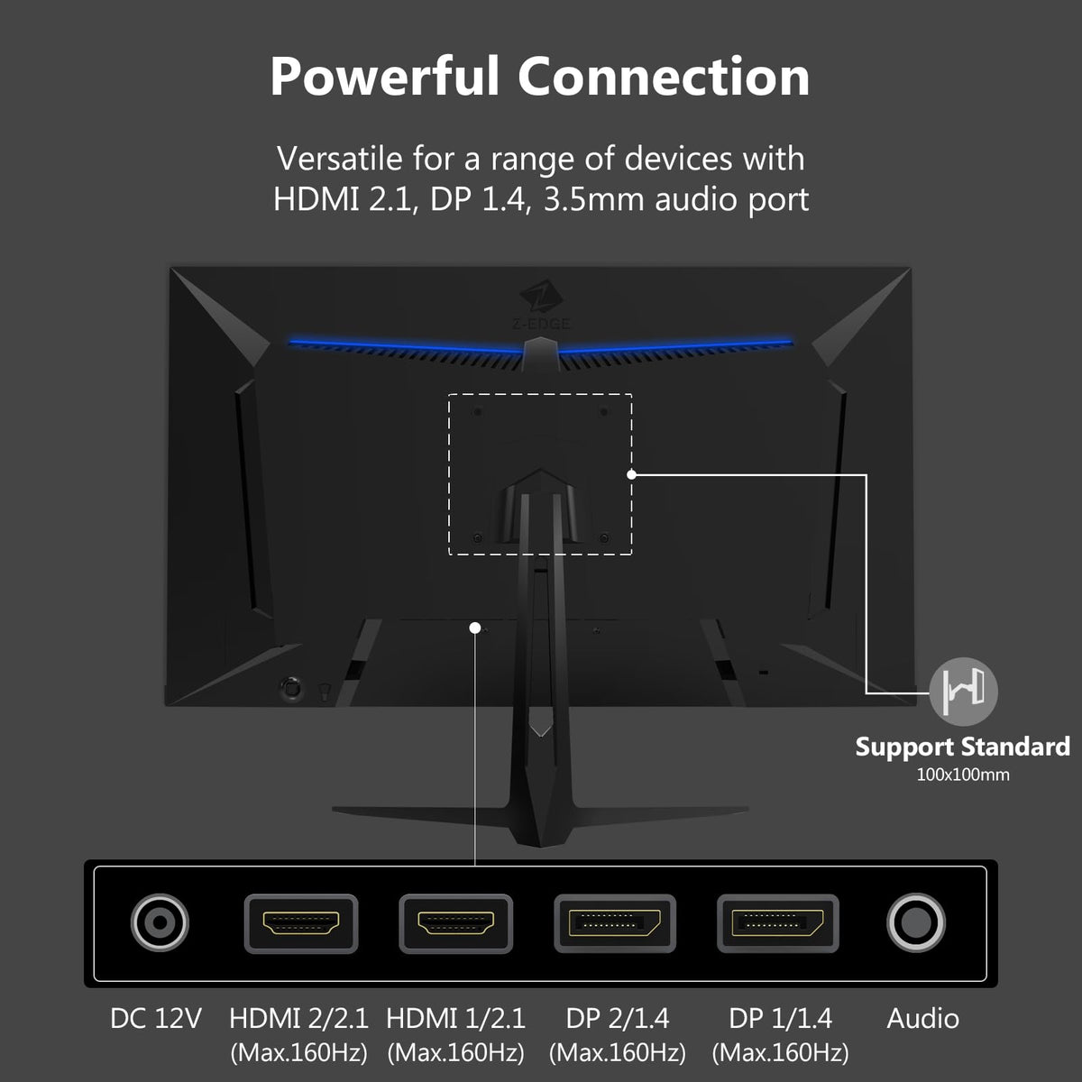 G274K in action with 160Hz refresh and 1ms response for smooth motion