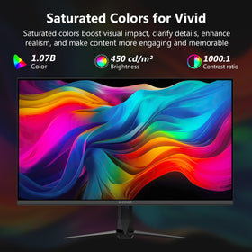 G274K IPS panel with wide 178° viewing angles for color consistency