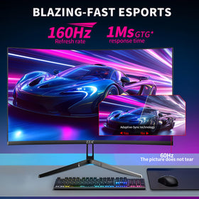 ZZA 100% sRGB color accuracy for vibrant editing and streaming visuals
