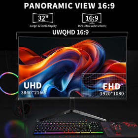 ZZA 1500R curved design enhances immersion in open-world titles