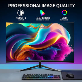 ZZA 1500R curved VA panel offering deep contrast and vibrant colors