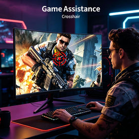 ZZA 1ms GTG response time highlighting rapid pixel transitions.