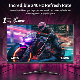 ZZA VA panel delivers deep blacks and rich contrast for immersive viewing.