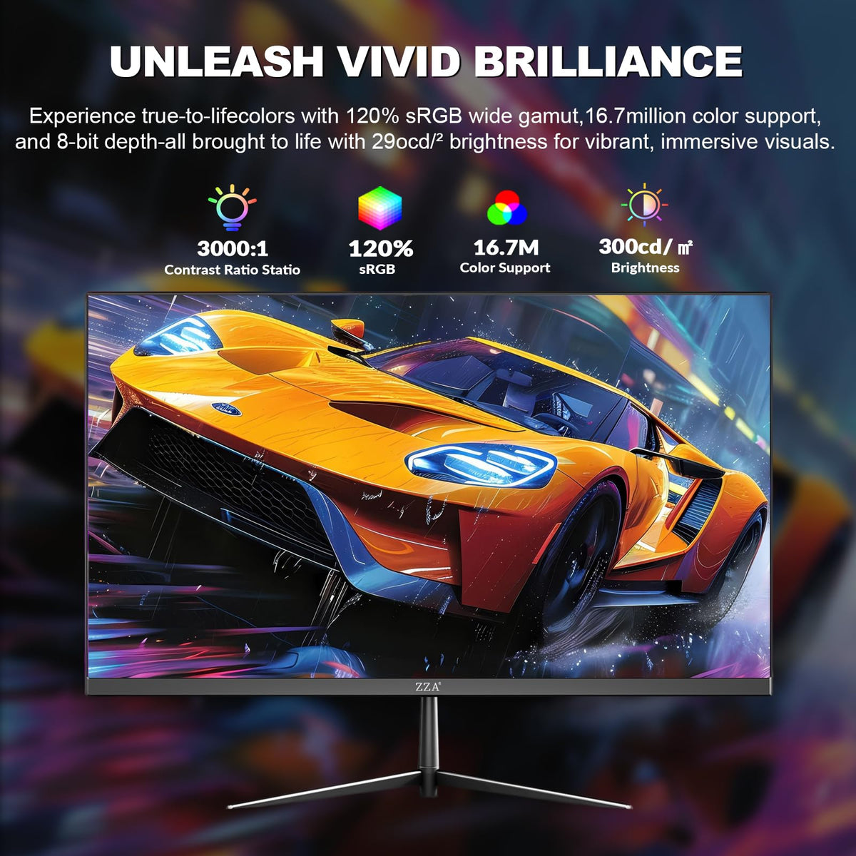 ZZA monitor motion clarity at 240Hz for smooth gameplay