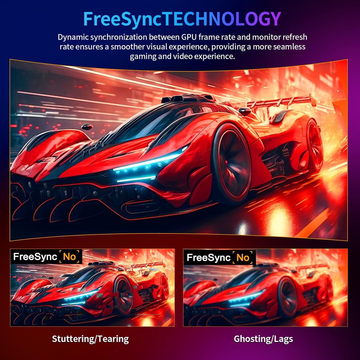 ZZA 100% sRGB display supports vivid, accurate colors