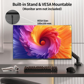 HDR10 capability on the ZZA monitor reveals brighter highlights and deeper shadows for film.