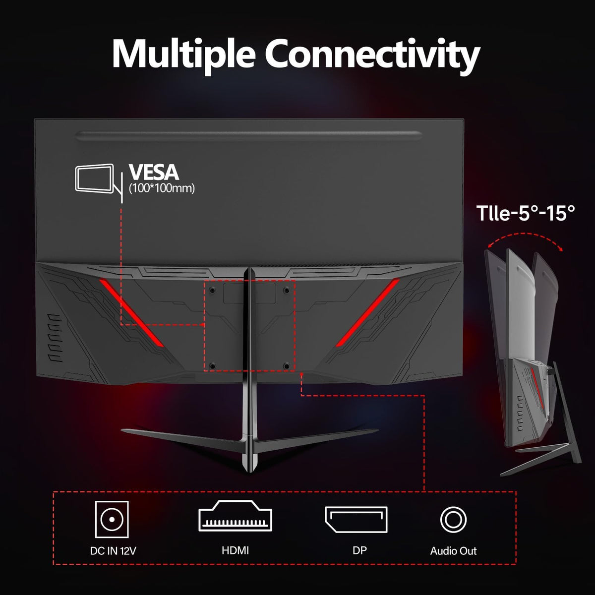 ZZA 1500R curve closeup showing immersive field of view.