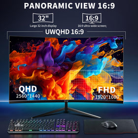 ZZA AMD FreeSync Premium for tear-free gameplay with compatible GPUs