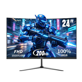 ZZA curved VA panel with 1500R immersion and strong contrast