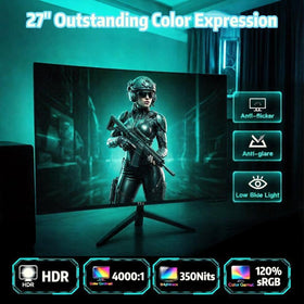 ZZA flicker-free display designed for comfortable extended use