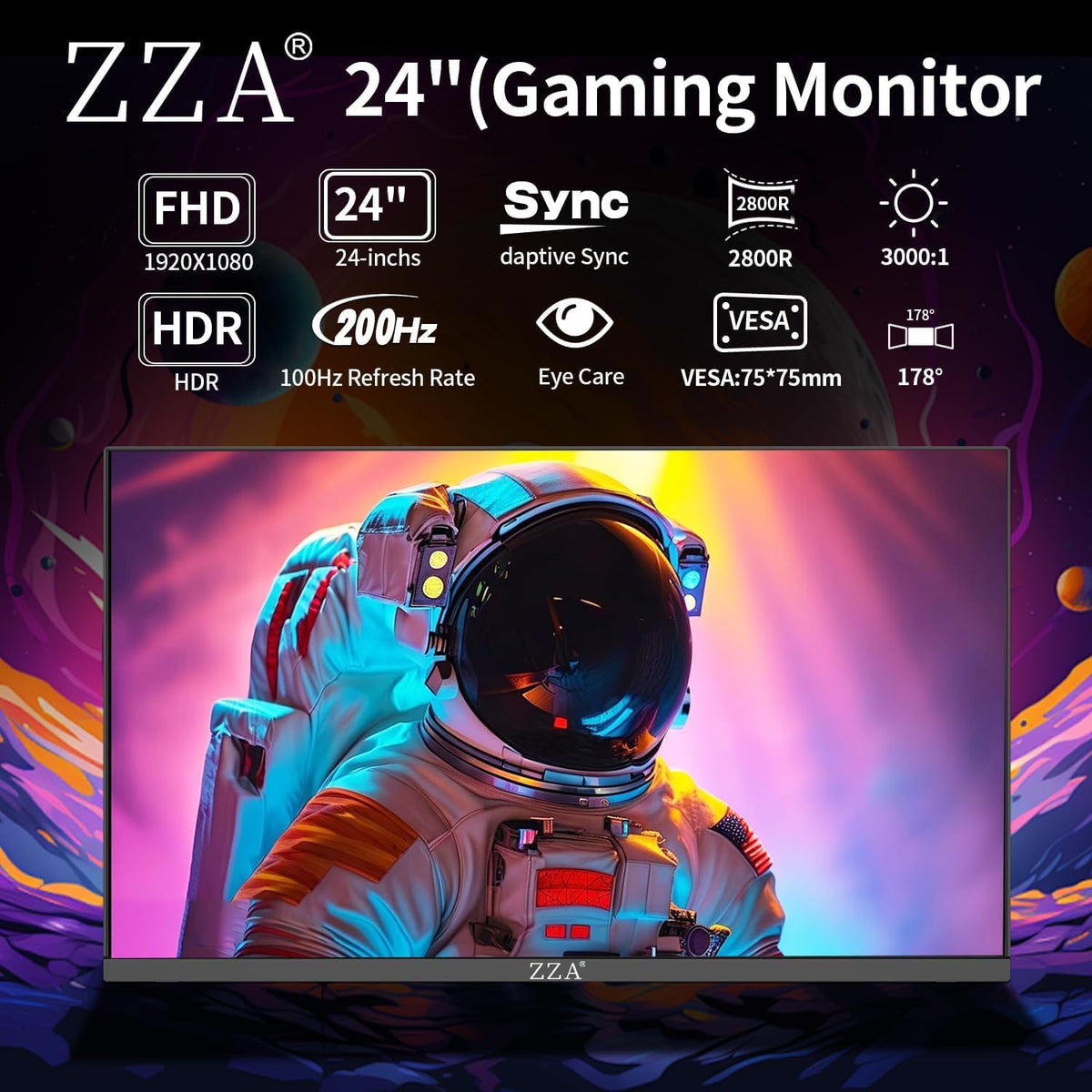 ZZA FreeSync technology enables tear-free gameplay across devices