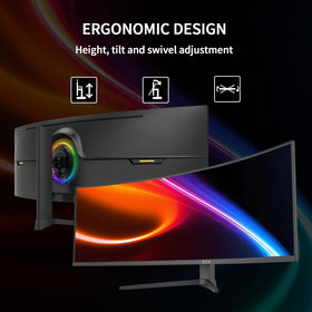 ZZA Ultrawide color coverage 120% sRGB for vibrant content creation
