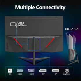 ZZA VESA mounting compatibility for versatile setup