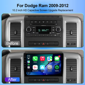 ZZH Dodge Ram dash installation upgrade for plug-and-play setup
