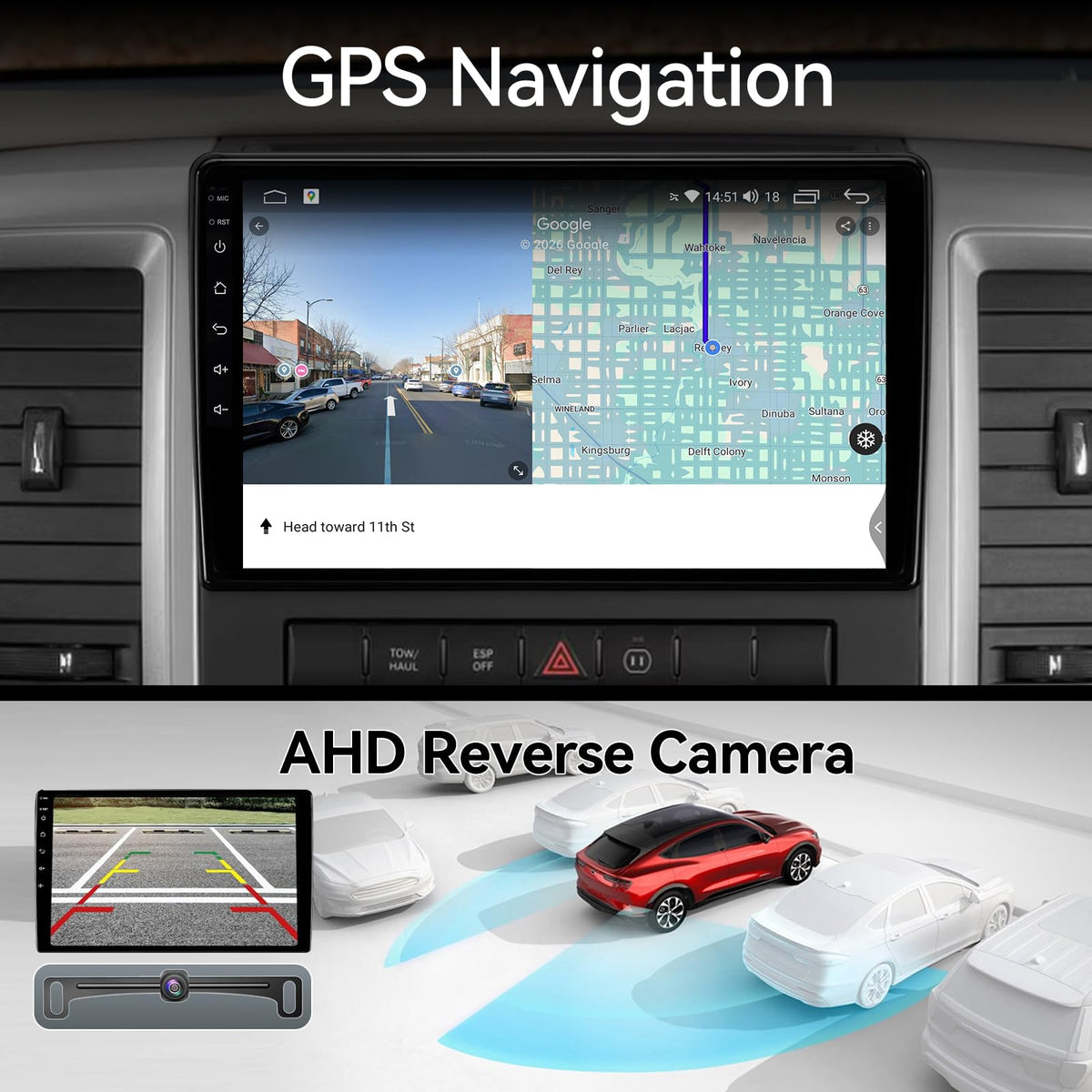 ZZH GPS navigation with NA maps on Dodge Ram radio