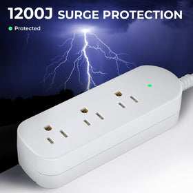 ZZJ outdoor power strip wall-mount design saves space on decks.